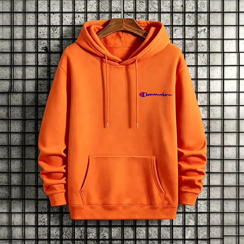 New men's and women's casual sweatshirts for autumn and winter, outdoor fitness jogging warm sweatshirts and men's hoodies — image 3