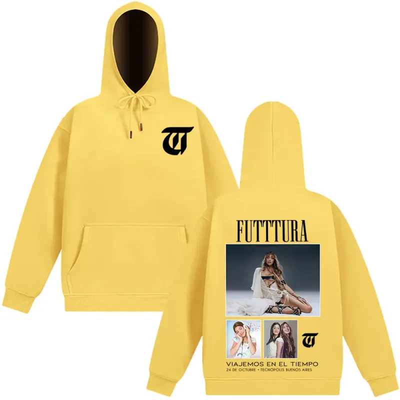 Singer TINI STOESSEL Futtura Album 2025 Tour Hoodie Men Women Aesthetic Trendy Sweatshirts Long-sleeved Loose Harajuku Pullover — image 12