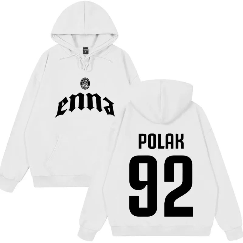 Rapper PLK Enna 2026 Tour Merch Hoodies Men Women Fashion Pullover Long Sleeves Loose Casual Hip Hop High Quality Sweatshirts