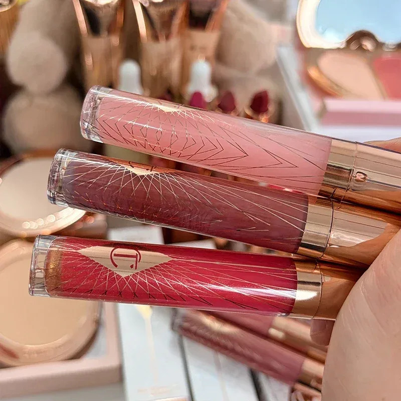 CT Summer Limited Lip Gloss Hydratační rtěnkový fixační pudr Shine Devítibarevná paleta očních stínů Blush Essence Makeup — image 6