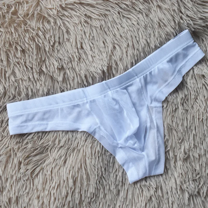 透氣三角褲 G 弦舒適貼合靈活彈性輕質布料尼龍氨綸混合低腰 G 弦 — image 3