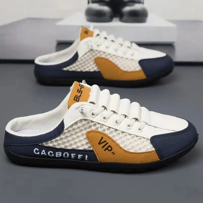 Men Casual Sneakers 2026 Summer Breathable Mesh Chunky Sole Shoes Free Shipping Sporty Comfort Men's Sneakers and Casual Shoes — image 1