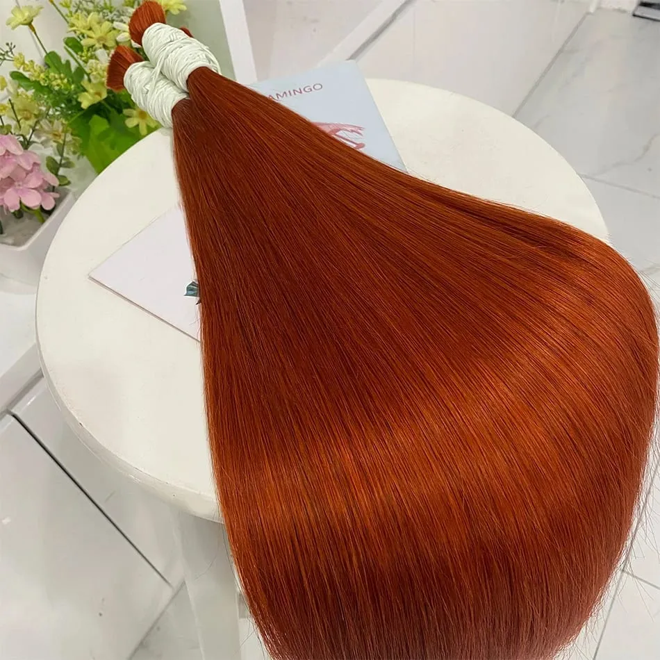 Virgin Real100% Human Hair Bulk Extension Black 613 Blonde Hair Bulk 12a Weaving For Braiding Unprocessed No Weft Straight Hair