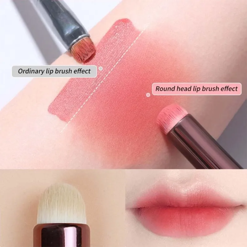 3pcs Lip Brush Professional Smudge and Blending Brushes for Lipstick and Lip Gloss Application Makeup Tool — image 6