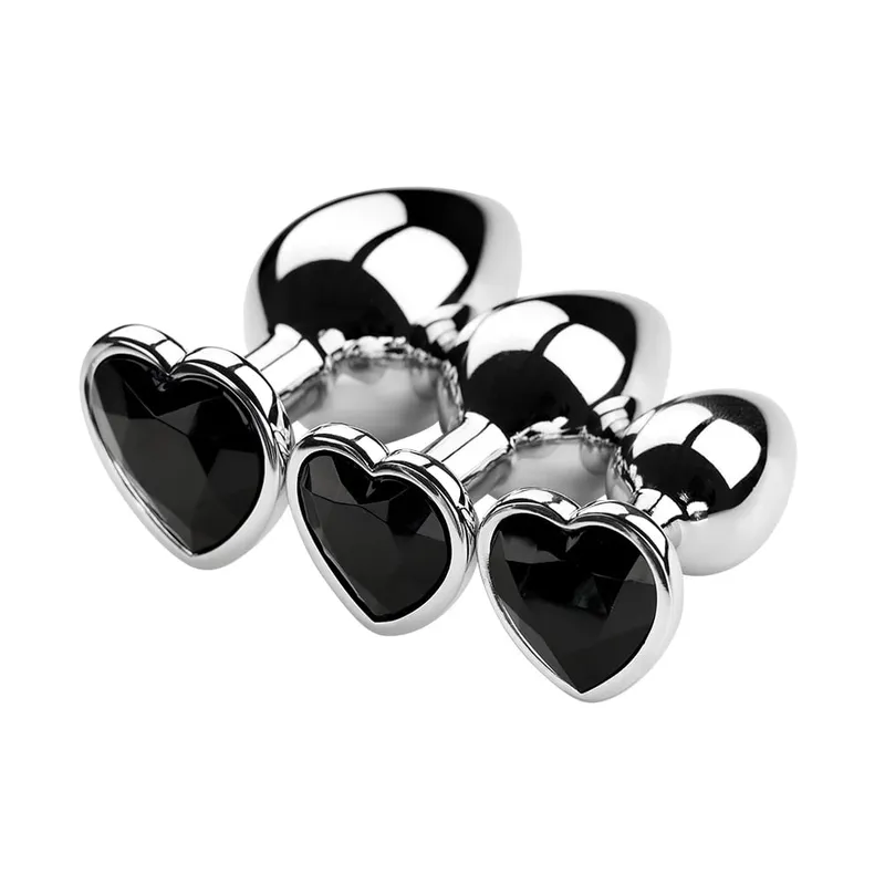 S/M/L Anal Plug Metal Sex Toys For Women Men Adult Crystal Erotic Bullet Butt Plug Stimulator Prostate Massager Adult Products — image 10