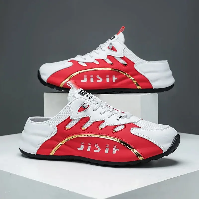 Men Sneakers teenage Trendy Shoes Summer Mesh Breathable Casual Shoes anti Slip Wear-resistant Platform Sneakers Tênis Masculino — image 8