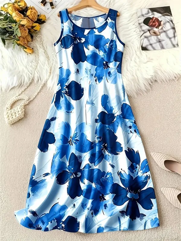 Trendy 3D Women's New Arrival Dresses Summer Street Style Printed Loose-Fit Casual Dresses Outdoor Travel and Party Dresses — image 15