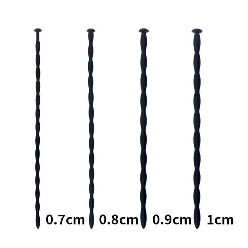 8 Sizes Urethral Sounds Beads Urethral Plug Urinary Dilator Urethra Masturbation Rod Sex Toy for Men