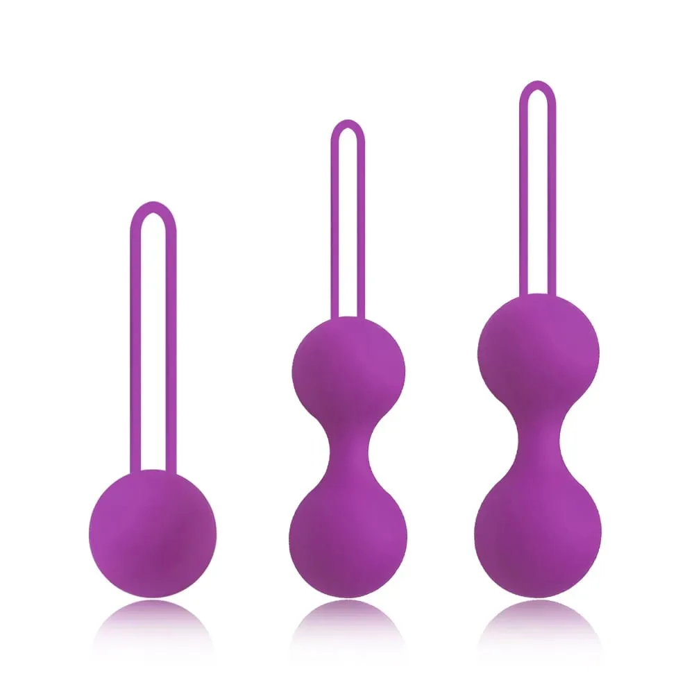 Silicone Smart Geisha Kegel Ball Beads Vaginal Ball Sex Toys for Women Simulator Vagina Chinese Ben Wa Ball Tightening Exerciser — image 1