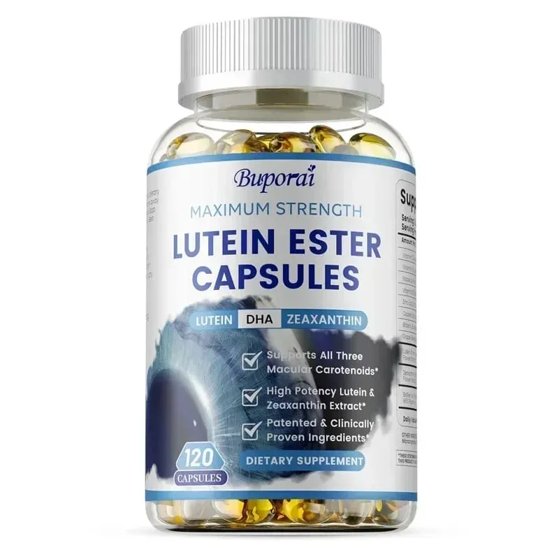 Cápsulas de éster de luteína - Apoiam a saúde ocular, mantêm a visão clara, aliviam a fadiga ocular, anti-oxidação, protegem contra os raios UV — image 9