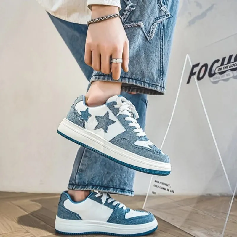 Mens Sneakers Casual Sports Shoes Couple Breathable Thick Sole Lightweight Skateboard Shoes Man Outdoor Fashion Footwear — image 6