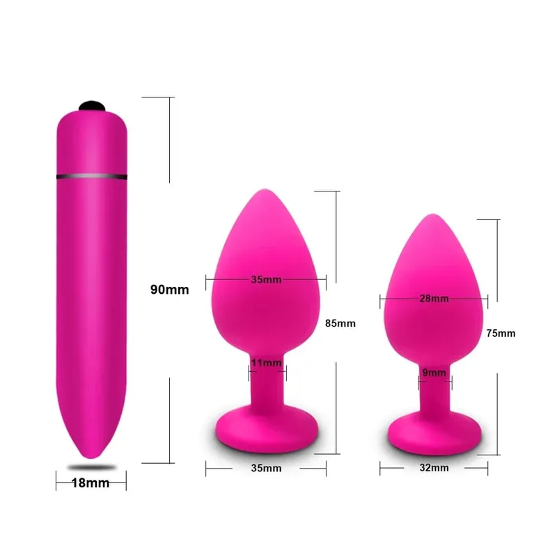 Weiche Silikon Anal Butt Plug Unisex Sex Spielzeug Männer Prostata Massagegerät Erwachsene Homosexuell Arsch Gefüllte Anal Trainer Massagegerät für paare