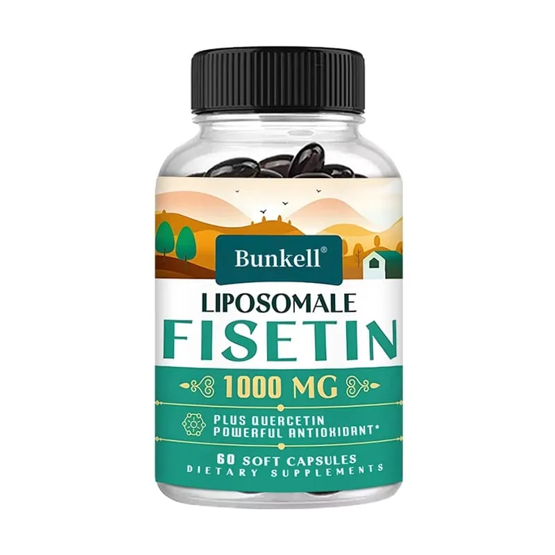 Liposzómás fisetin kvercetinnel – nagy hatású 1000 mg kombinált antioxidáns-kiegészítő az optimális egészségért — image 9