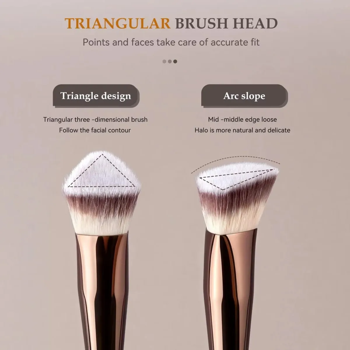 Juego de brochas de maquillaje de viaje con estuche juego de 20 piezas de maquillaje esencial multifuncional 18 Uds brochas de maquillaje base en polvo rubor