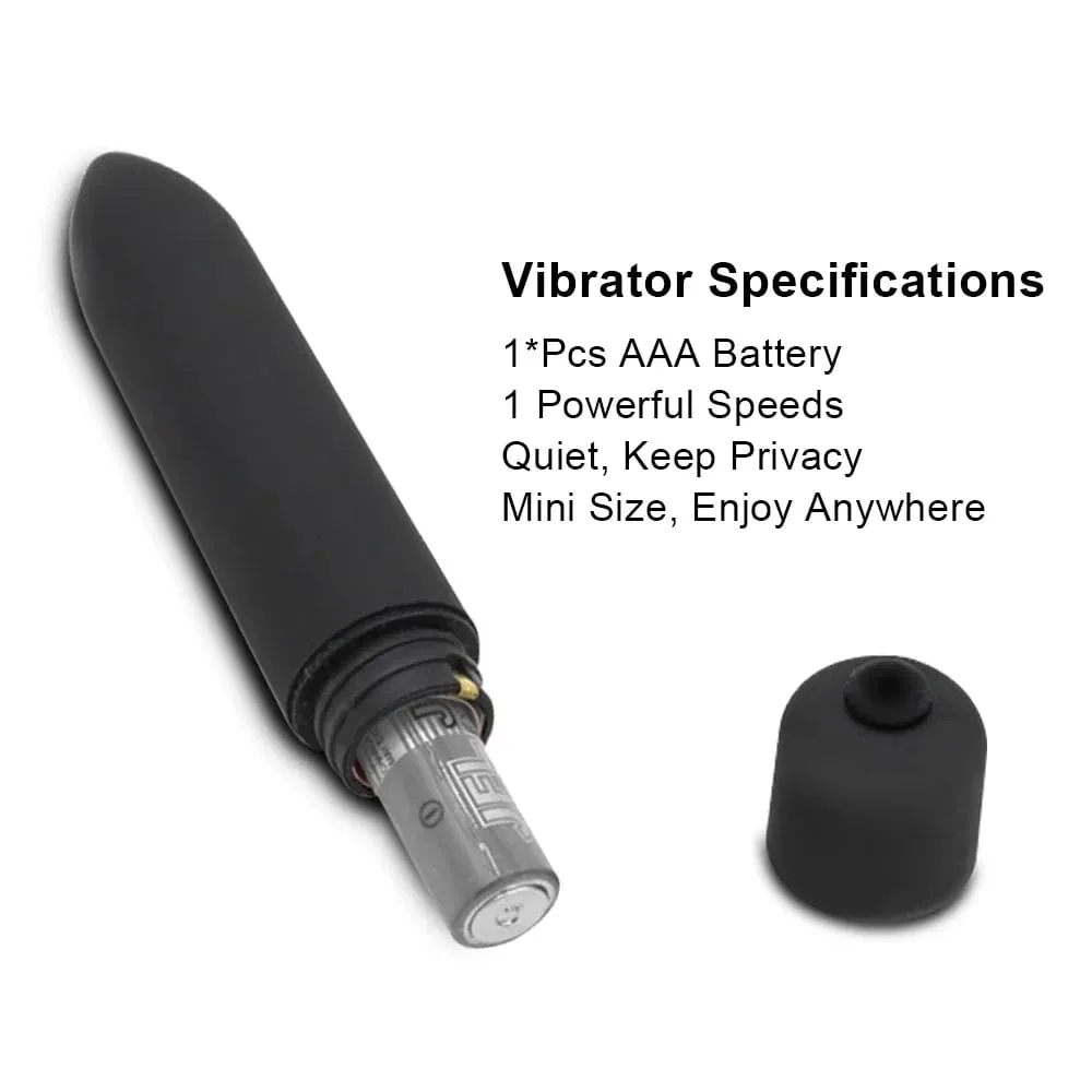 Anal Toy Soft Silicone Anal Plug Mini Bullet Vibrator Butt Plug Men Women Gay Couples Anal Prostate Stimulator Sex Toy for Adult — image 4