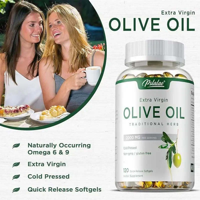 Olive Oil Supplement - Supports Brain Skin and Heart Health Antioxidant Reduces Wrinkles Promotes Cell Repair Boost Vitality — image 6