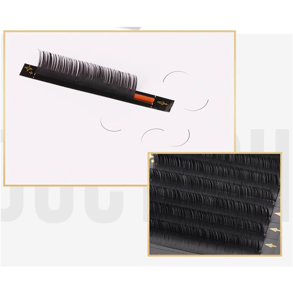 Lashprofessor 16 Rows Classic Individual Eyelashes Extensions Fluffy Volume Lashes Supply All Size Cilios Natural Soft Mink Lash