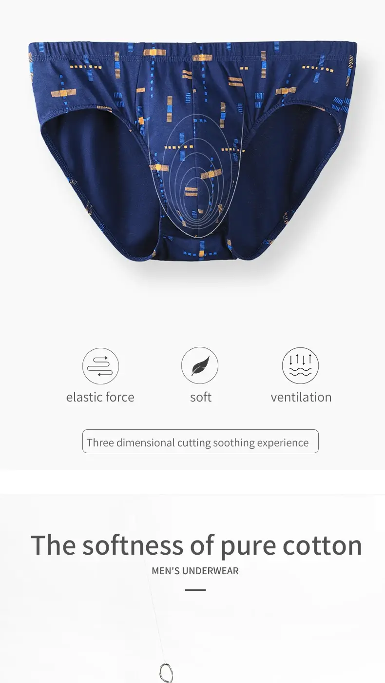 Sous-vêtements en pur coton pour hommes, boxer de sport, grande taille, caleçon confortable et respirant, sous-vêtements pour garçons, tendance