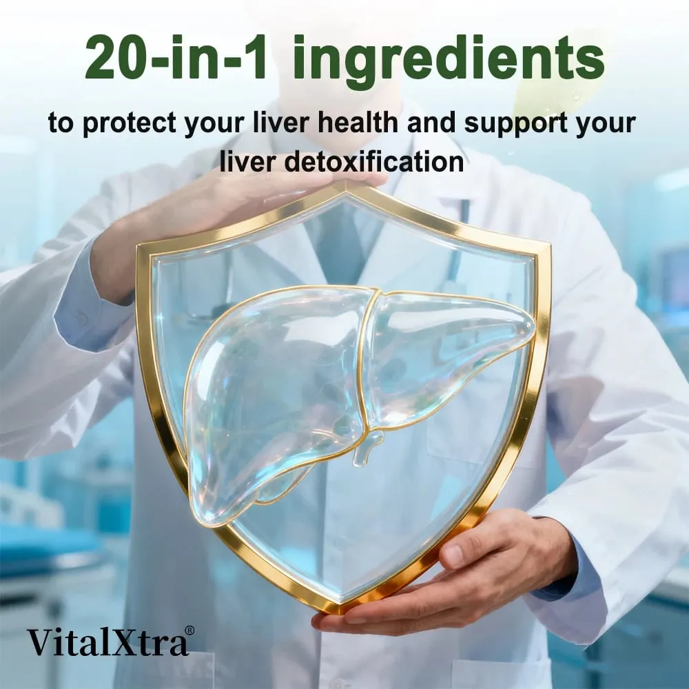 Liver Support Capsules Milk Thistle Extract Glutathione Dandelion Artichoke Liver Cleanse & Detox Antioxidant Digestion Support — image 4