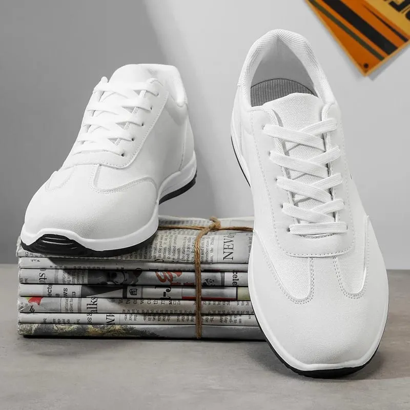 Scarpe da uomo Scarpe alla moda primavera e autunno Nuovi modelli transfrontalieri Bianco Nero Rosso Scarpe sportive Scarpe casual versatili basse da uomo traspiranti con suola morbida — image 9