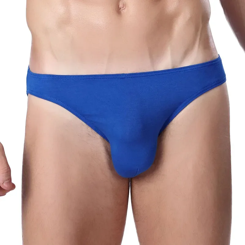 Men's Underwear, Men's Small Triangle Briefs, U-Convex Thin Elastic Sexy Low-Waist Tight-Fitting Narrow-Edge Briefs — image 11