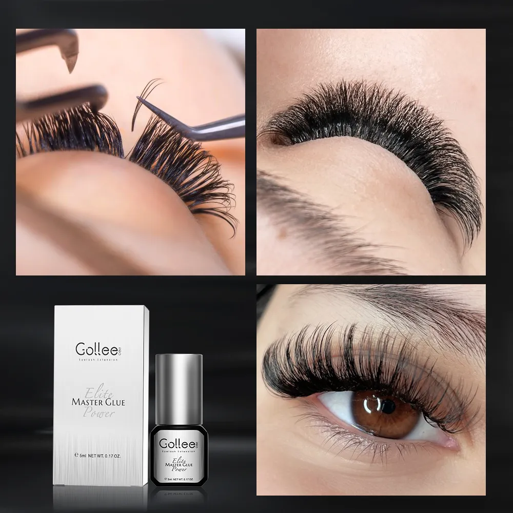 Gollee For Master of Eyelash Grafting 0.5s Fast Drying Retention 6-8 Week Eyelash Extension Glue Waterproof Max Bonding