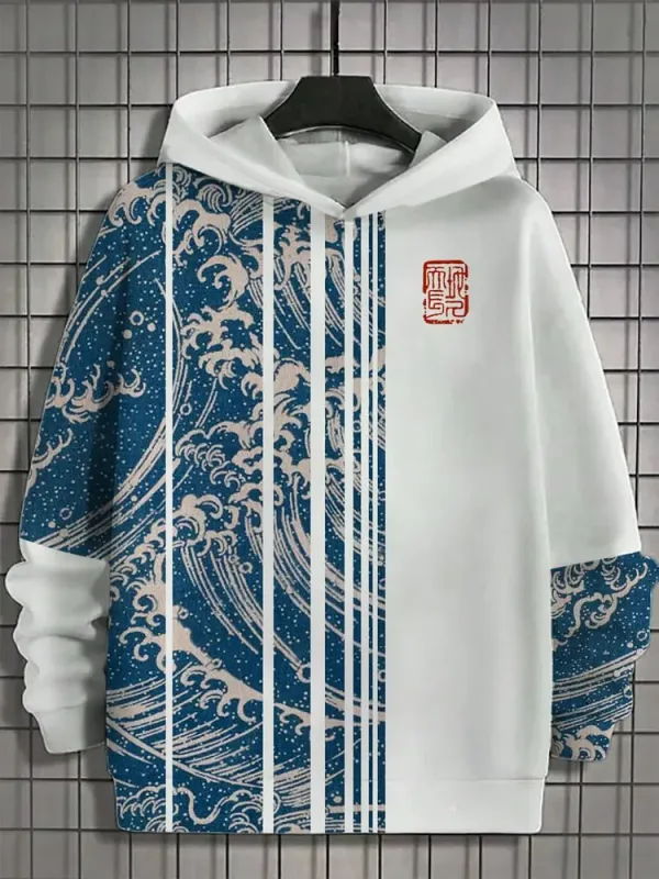 New Autumn And Winter Men's 3D Print Hoodies Japanese Harajuku Fashion Casual Sports Hooded Anime Beast Pattern Man Hoodie — image 10