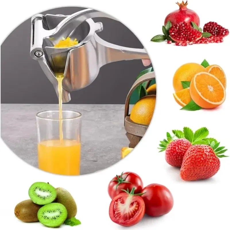 Manual Juicer Fruit Juice Squeezer Detachable Heavy Duty Citrus Squeezer Extractor Tool Premium Quality Metal Alloy Squeezer — image 3