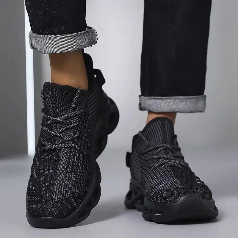 Sneakers Men Shoes Lightweight Male Shoes High Quality Men Mens Non-slip Shoes Mesh Breathable Soft Soled Shoe Non-slip 35-47 — image 2