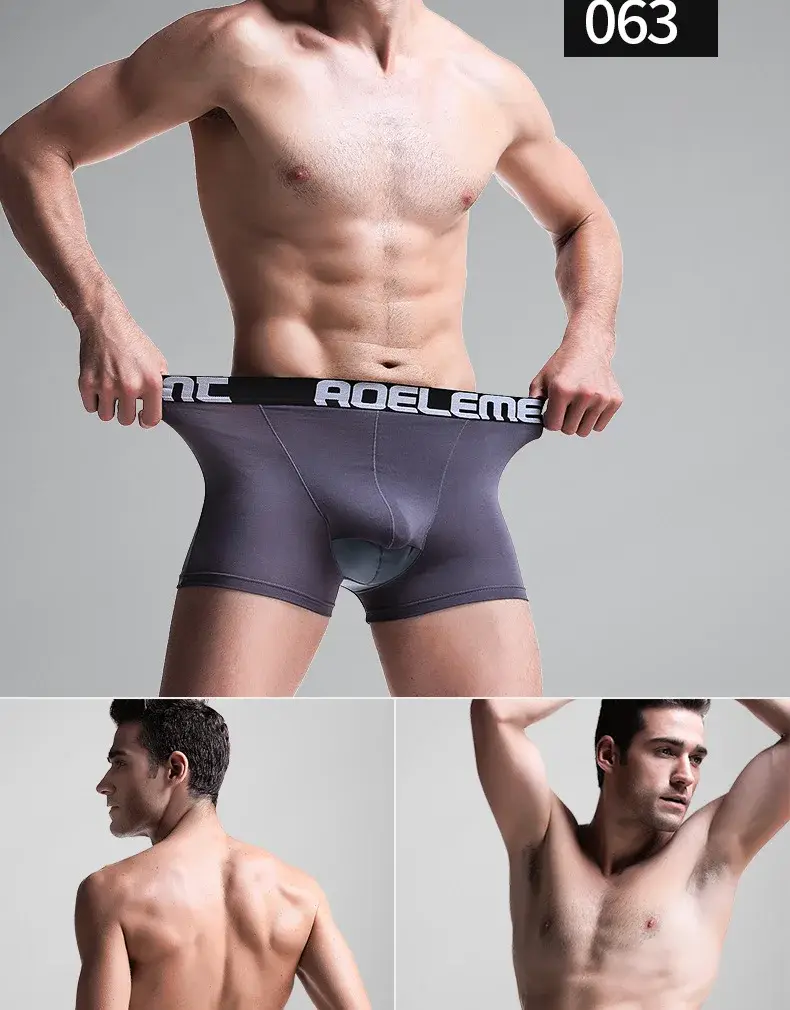 L-5XL ผู้ชายขนาดใหญ่ Varicocele ชุดชั้นใน Scrotal Testicle สนับสนุน Dual กระเป๋านักมวย Spermatic สายไฟ Bullet แยก Underpant — image 5