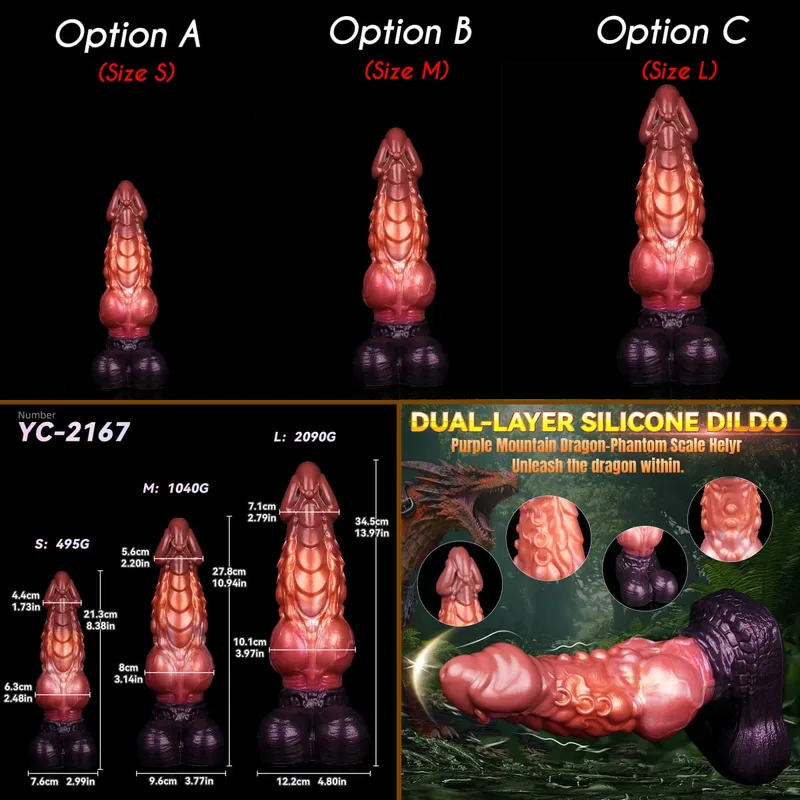 Big Knot Monster Penis Dragon Scales Dildo Horse Cock Silicone Anal Plug Butt Plug Prostate Masturbator Sex toys for adults