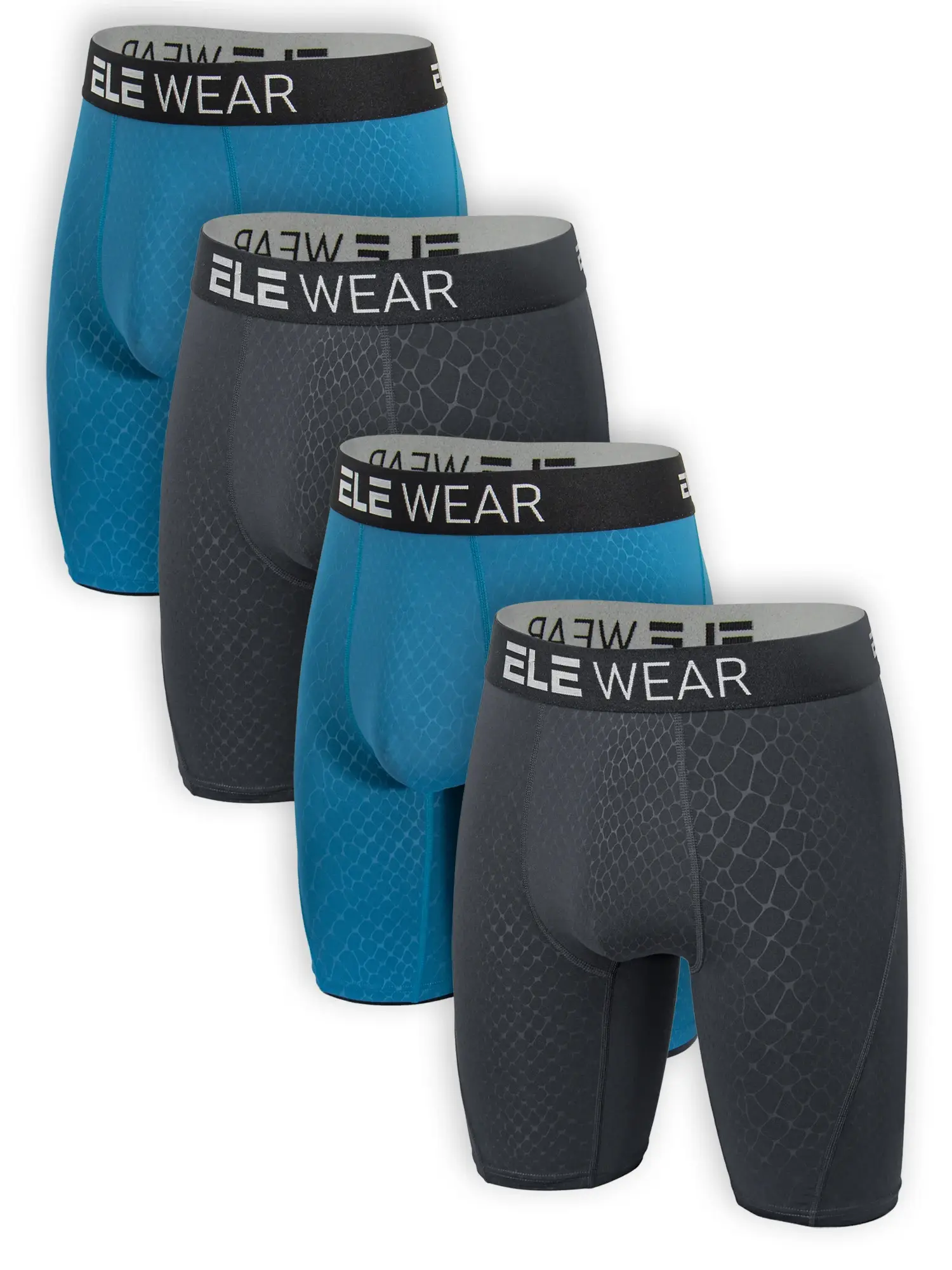 4 pcs Men Underwear Breathable Mens Boxershorts Men's Panties Underpants Plus Size Fashion Boxers Brief — image 2