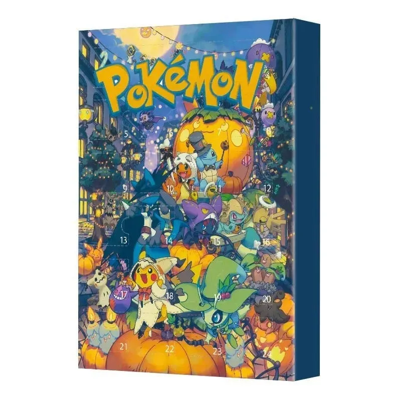 24 ชิ้น/เซ็ต Pokemon คริสต์มาส Advent ปฏิทินน่ารัก Pikachu Charizard PVC ขนาดเล็กอะนิเมะรูป Surprise กล่องของขวัญวันเกิดฮาโลวีน — image 5