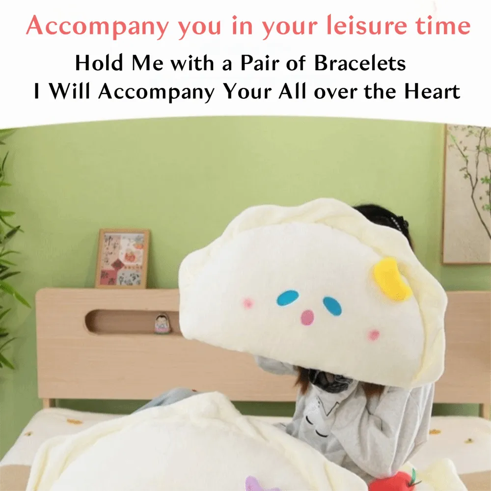 Cute 50cm Plush Pillow Stars Moon Dumpling Doll Apple Cartoon Cloud Doll Great Gift — image 3