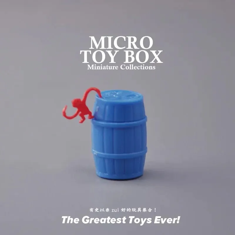 ที่เล็กที่สุดในโลก Ultra Mini Classic Toy Miniature ซูเปอร์มาร์เก็ตโลหะผสม Part Act Works เกมส์สะสมของเล่นไม่มีกล่อง