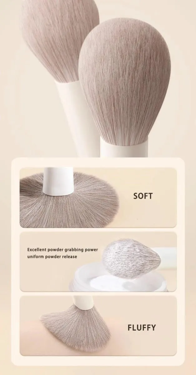 Soft Eye Makeup Brush Set for Beginners 12 Pcs Eyeshadow Blending Brushes Kit Vegan Synthetic Bristles Student Friendly Portable