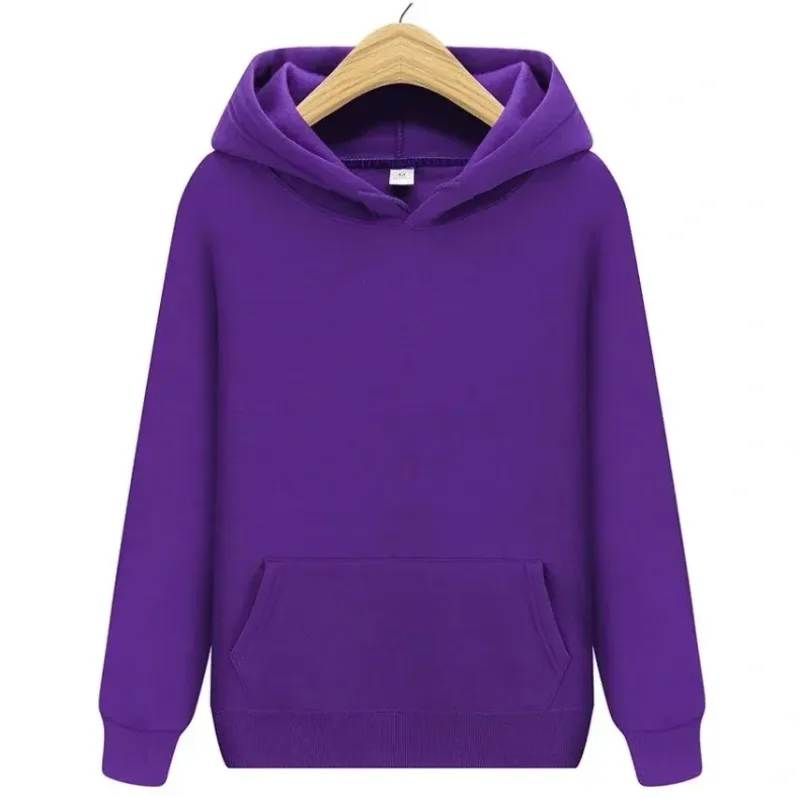 New Fashion Men's Women's Hoodies Spring Autumn Winter Casual Hoodies Sweatshirts Men Tops Solid Color Hoodie Sweatshirt Male — image 23