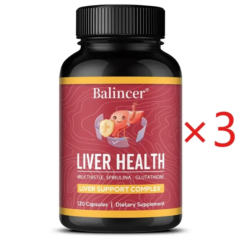 Liver Cleansing Detox Capsules Health Liver Support Colon Cleansing Repair Natural Herbal with Dandelion Milk Thistle — image 11