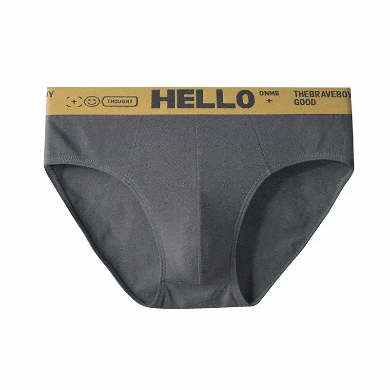 5Pairs/Men's Underwear Pure Cotton Men's Triangle Shorts Sexy Boxer Breathable Men's High Stretch 3D Underwear Men Plus L-5XL — image 13