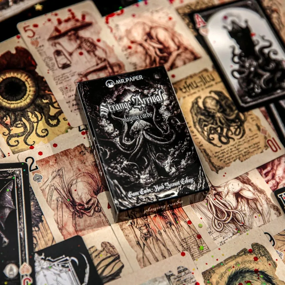 For Cthulhu Mythos Playing Cards High-Value Monster Illustrated Cards for Friends' Gatherings Board Game Cards Poker Cards — image 1