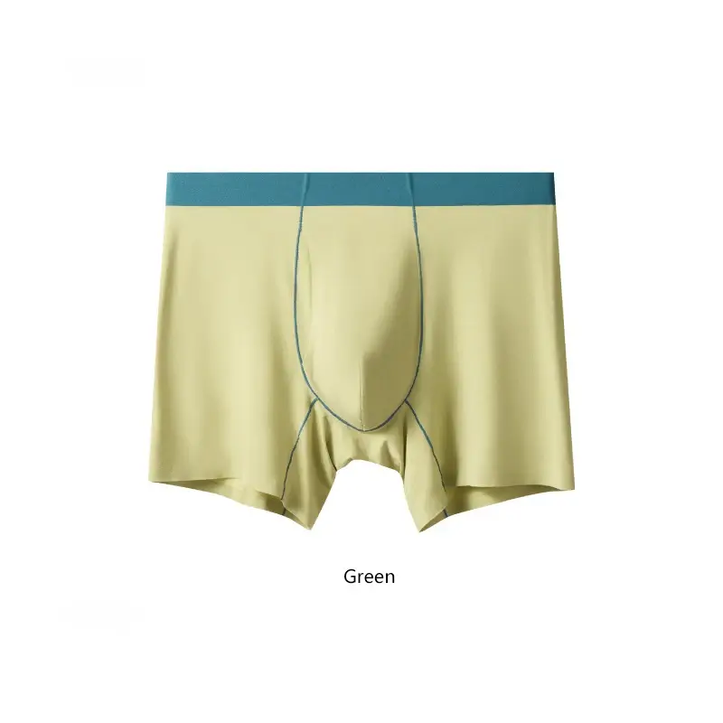 2pcs New Bamboo Fiber Man Underwear Lengthen Sport Men Boxers Regenerated Fibers Underpants L XL XXL 3XL 4XL Side Open Design