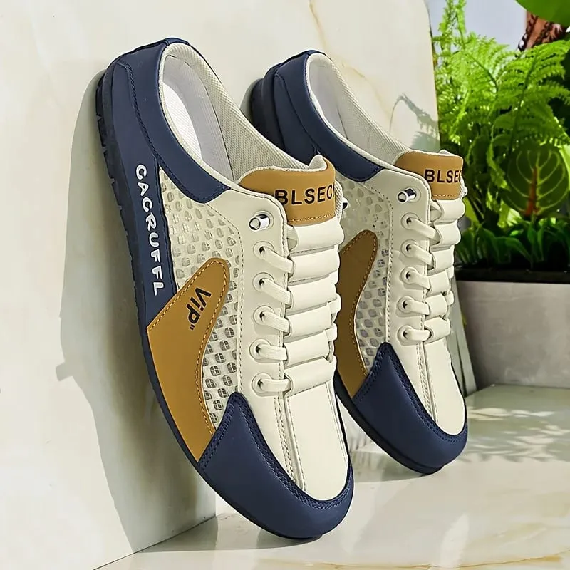 Men's Casual Slip-Ons - Durable Comfortable Breathable & Stylish Half-Slippers — image 1