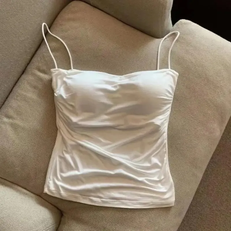 31BF Tops with Built in Bra Summer Camisole Going Out Tops