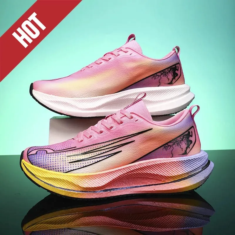 Profession Fitness Running Shoes CarbonBoard Marathon Men Sports Tenis Lightweight Womens Comfortable Athletic Antiskid Sneakers — image 1