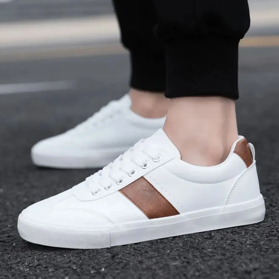 Men's Fashionable Casual Sports Sneakers - Round-Toe Lace-Up Design Offering a Comfortable Experience Suitable for All Seasons — image 5