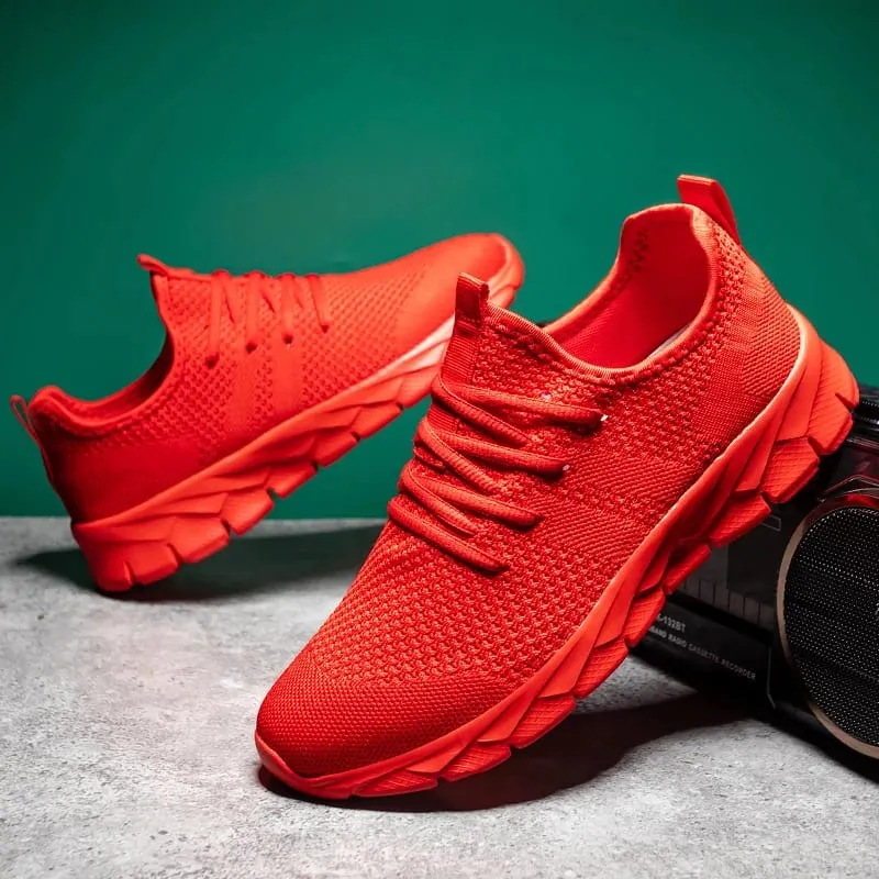 Men Sneakers Breathable light Running Shoes Four Seasons plus size Classic Casual Sports Shoes Platform Sneaker walking shoes — image 7