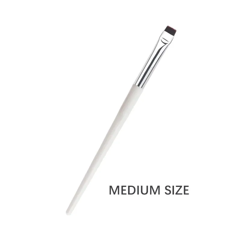 1/3 Pcs Blade Eyeliner Makeup Brush Set Ultra Thin Fine Angle Flat Eyebrow Brushes Under The Eyes Place Precise Detail Brush
