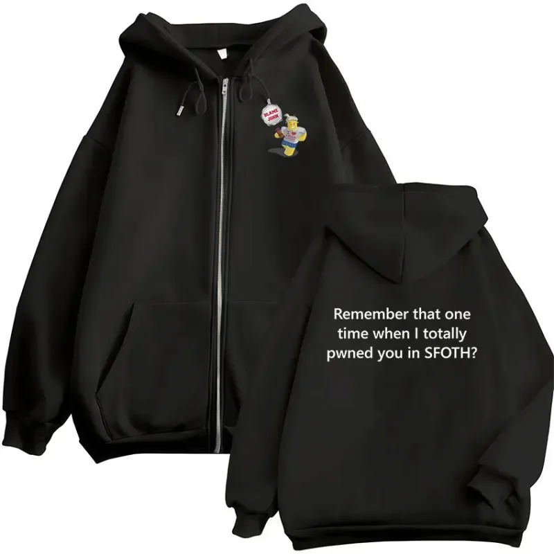 Funny Blame John Meme Zipper Hoodie Shedletsky Forsaken Fashion Autumn/Winter Sweatshirt Men Women Casual Oversized Coats Hoody — image 13