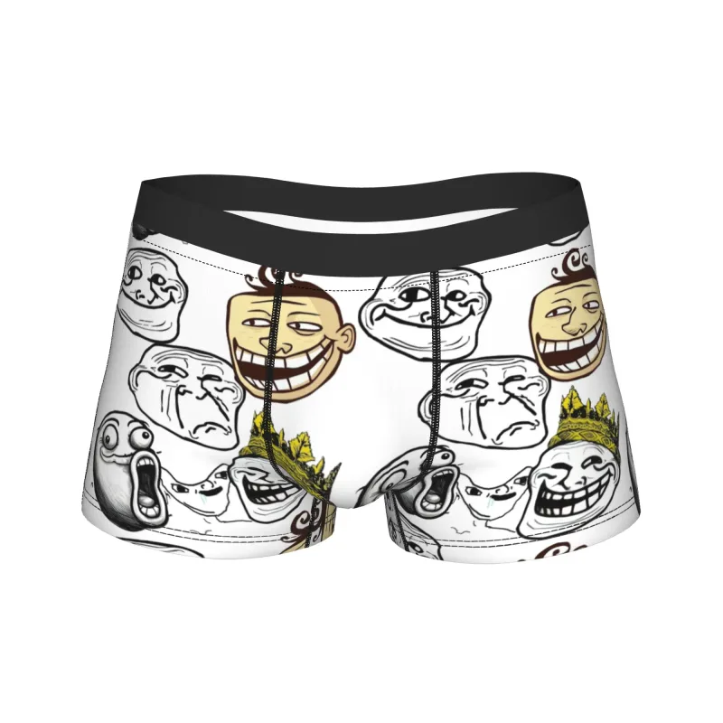 Rage การ์ตูน Trollfac Trunk ตลกกระเป๋าชุดชั้นในขายร้อนรูปแบบนักมวยสั้นสบายกางเกงผู้ชาย PLUS ขนาด — image 12