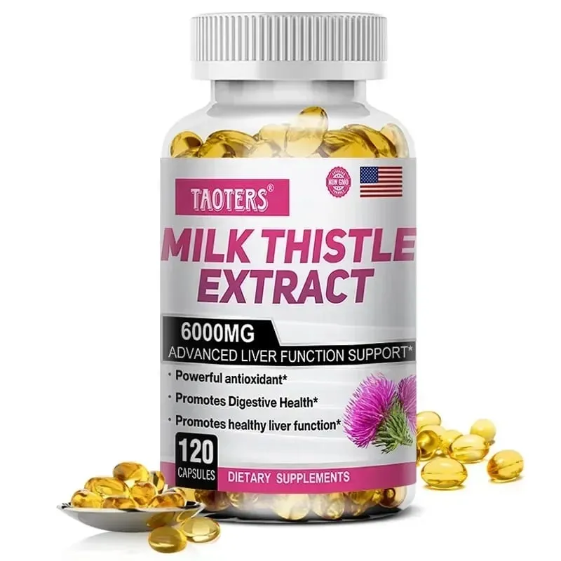 Milk Thistle with Dandelion Root - Liver & Kidney Health Support Supplement - Vegan Non-GMO Gluten Free — image 9